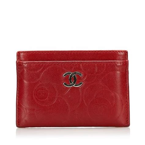 chanel camellia card case|Small leather goods — Fashion .